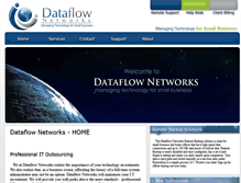 Tablet Screenshot of dataflownetworks.com